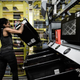 Worker at an Amazon warehouse south of Paris